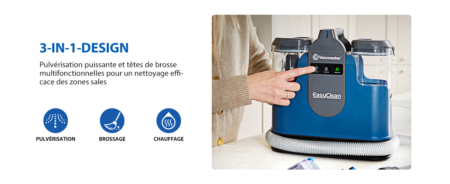 Aspirateur Nettoyeur de Tapis pour canapé, Tapis, Rembourrage, Voiture