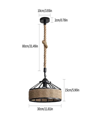 lámpara colgante industrial