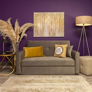 sofa bed couch grey black corner leather velvet storage living room honeypot furniture