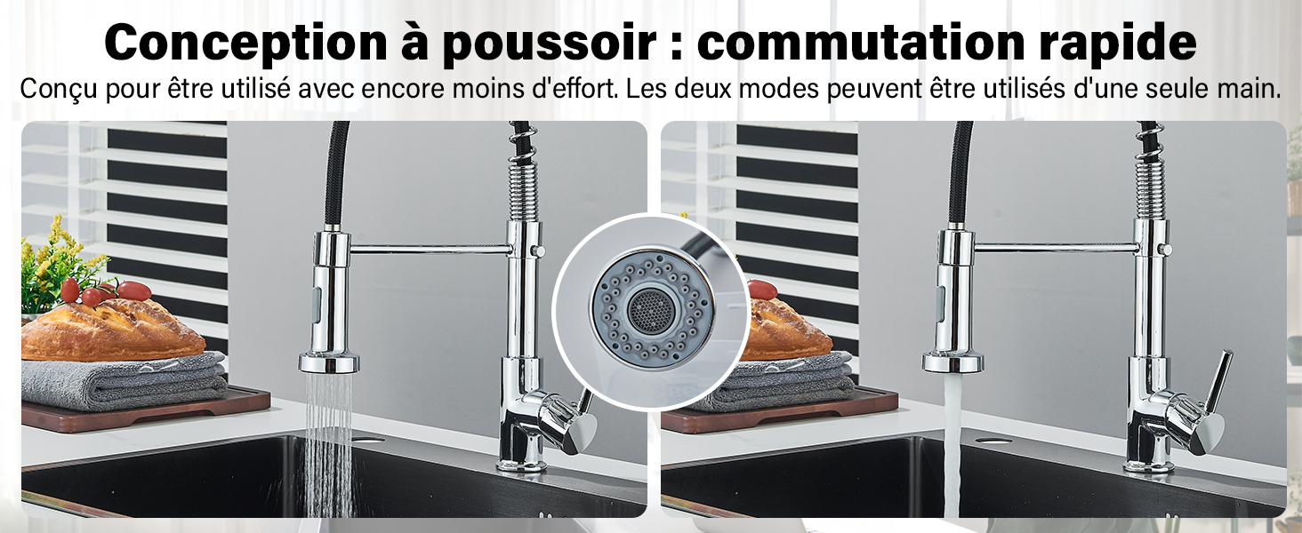 robinet cuisine douchette