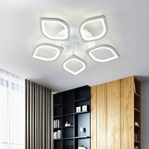 Lampadari moderni a LED in acrilico
