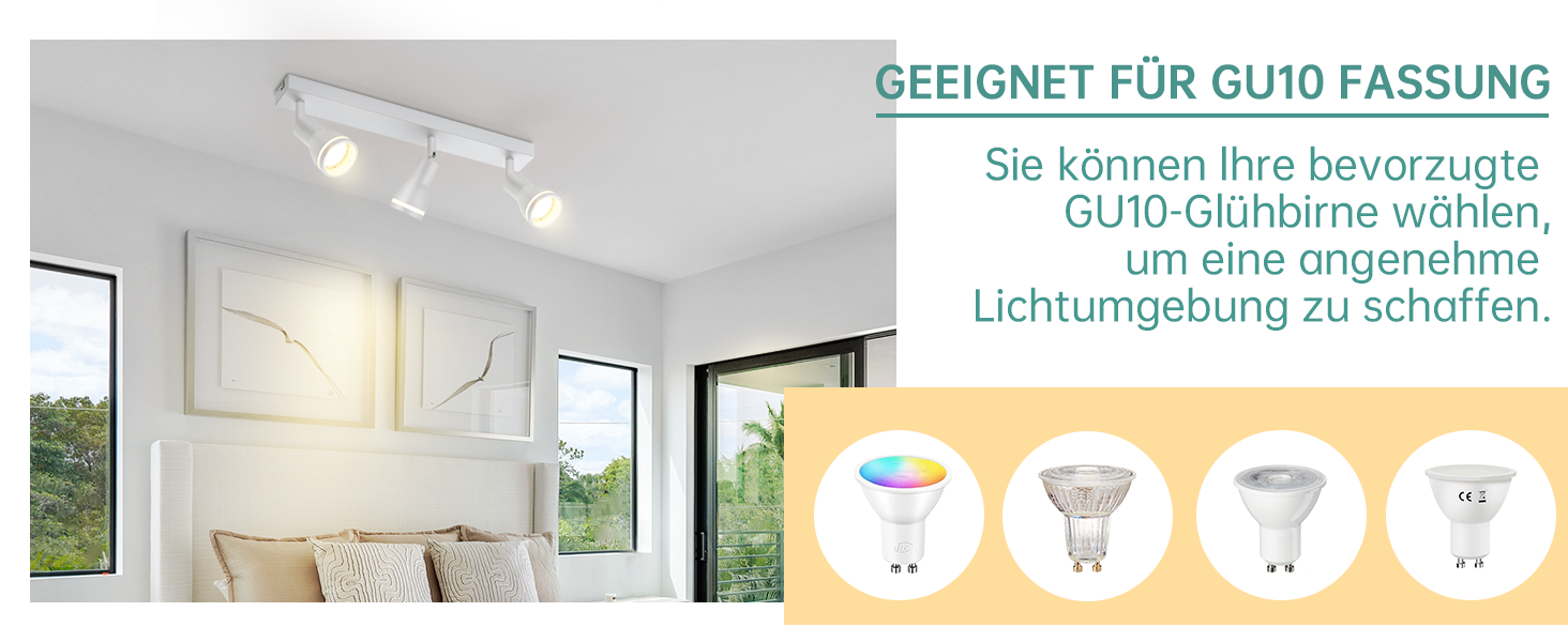 GU10 DECKENSPOTS
