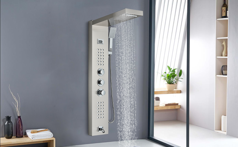 le dernier design de pommeau de douche moderne, pommeau de douche étanche