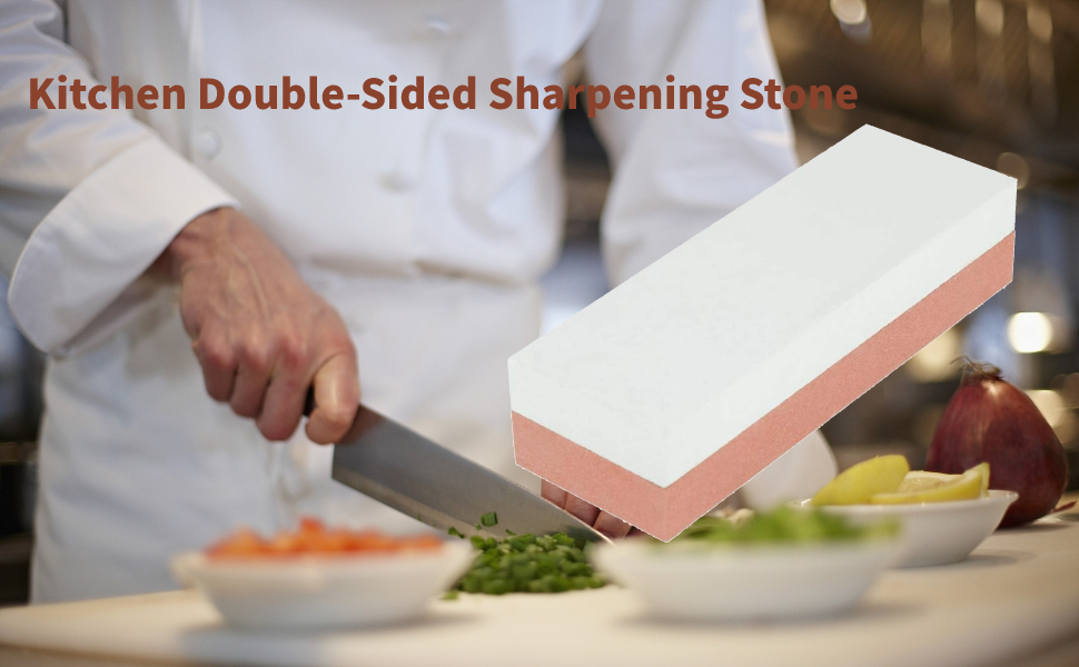 Kitchen Double-Sided Sharpening Stone