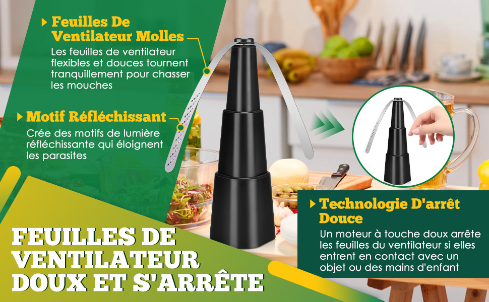 Ventilateur anti-mouches