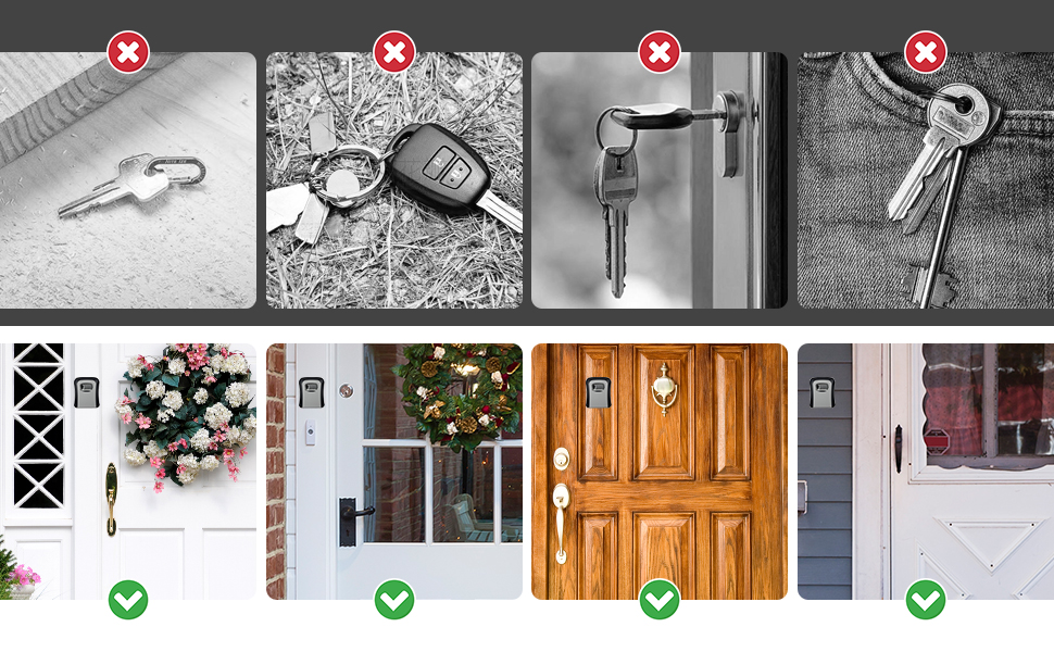 Black and white photo series showing various doorways, entrances, and architectural details with decorative elements.