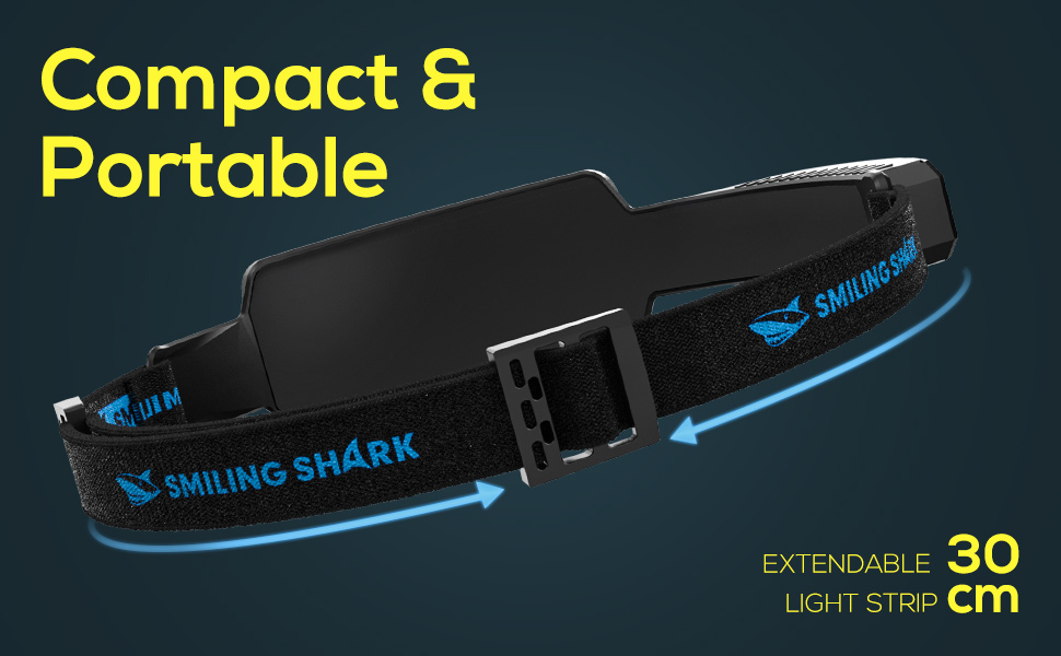 Smiling Shark Lampe Frontale LED