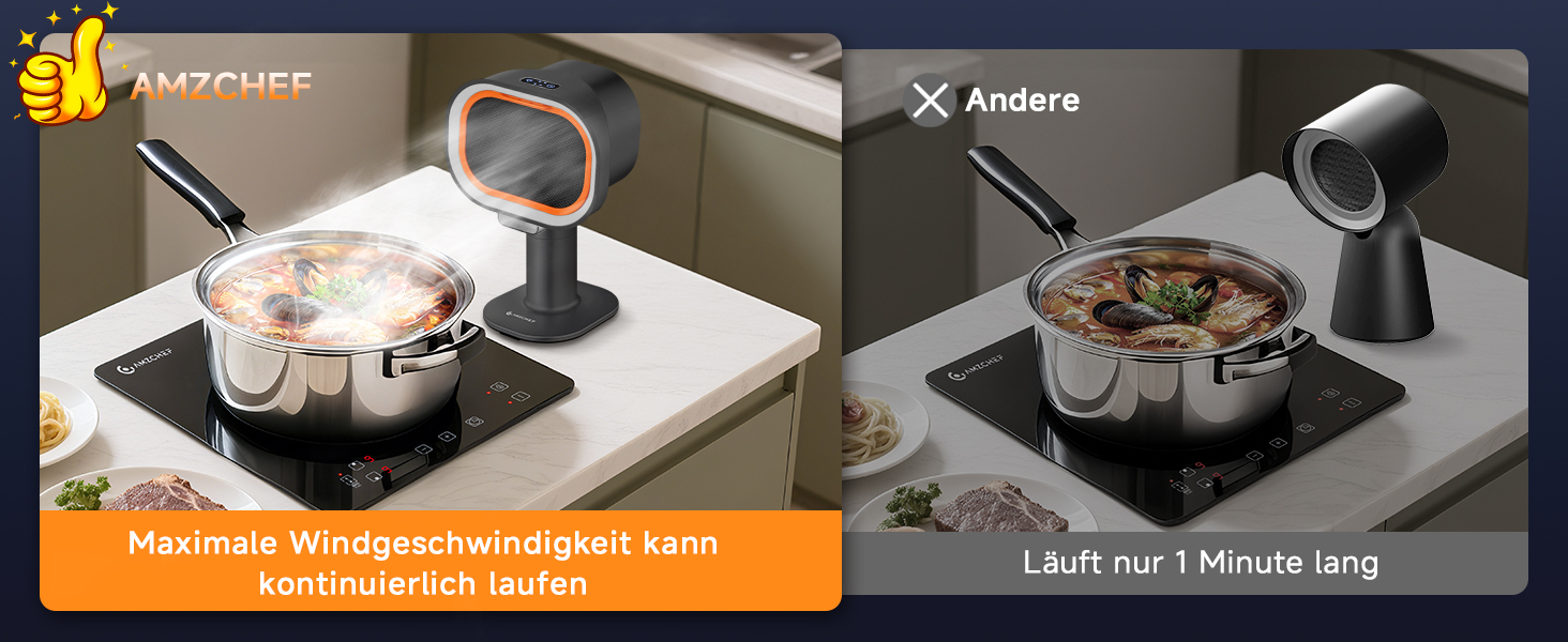Produktdemonstrationssequenz, die den Betrieb eines dunklen Geräts oder Geräts zeigt, wobei mehrere Betriebsphasen demonstriert werden.