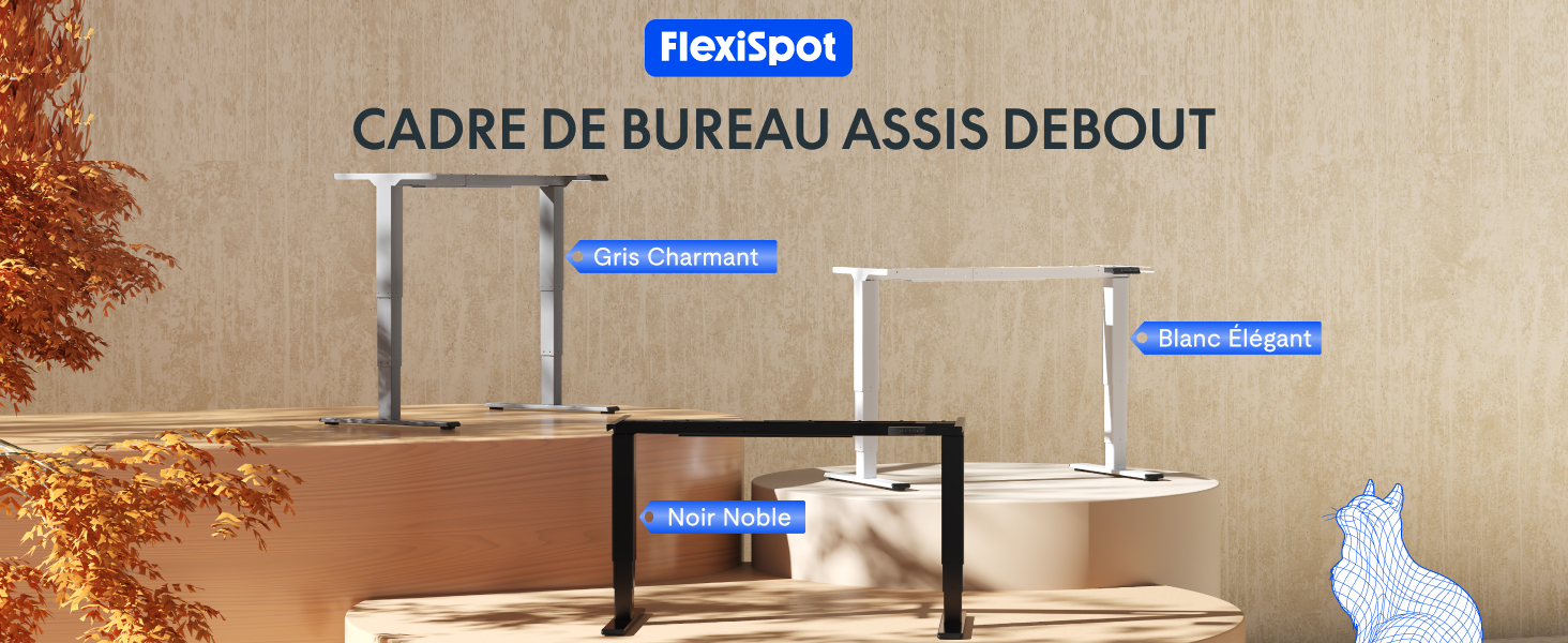 Cadre de bureau assis
