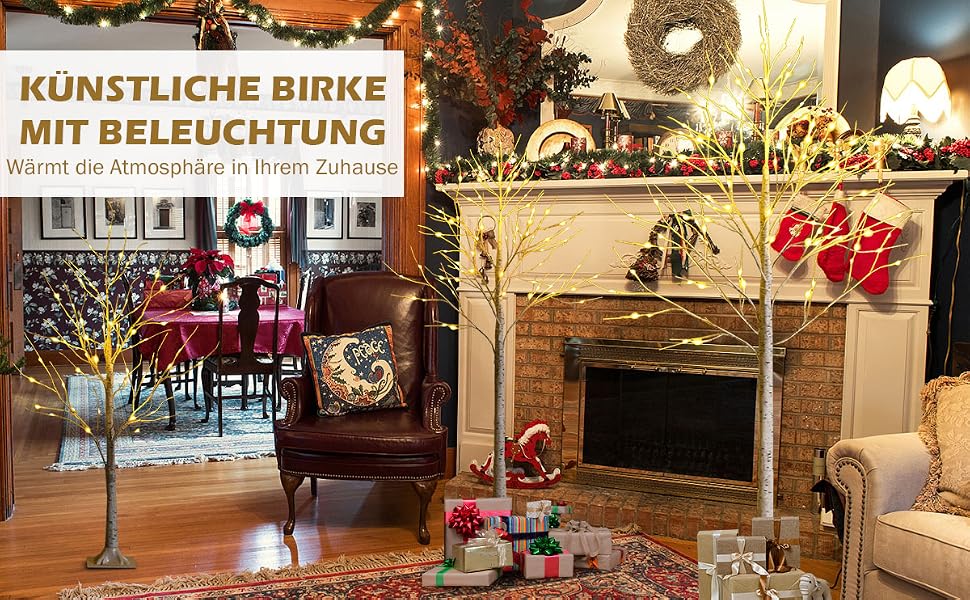 Künstlicher Birkenbaum