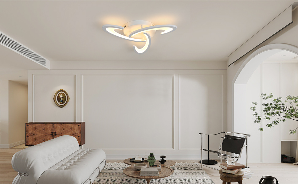 plafonnier led salon