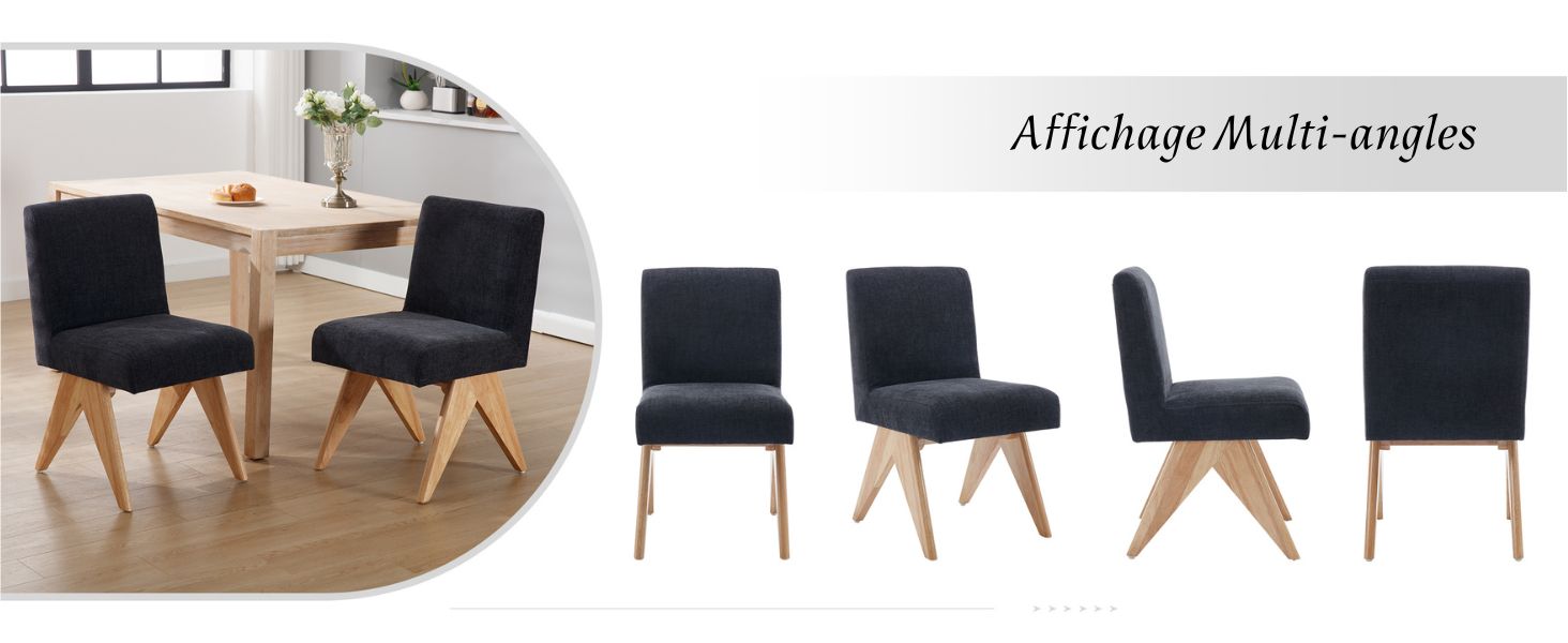 Chaises de Cuisine en Bois