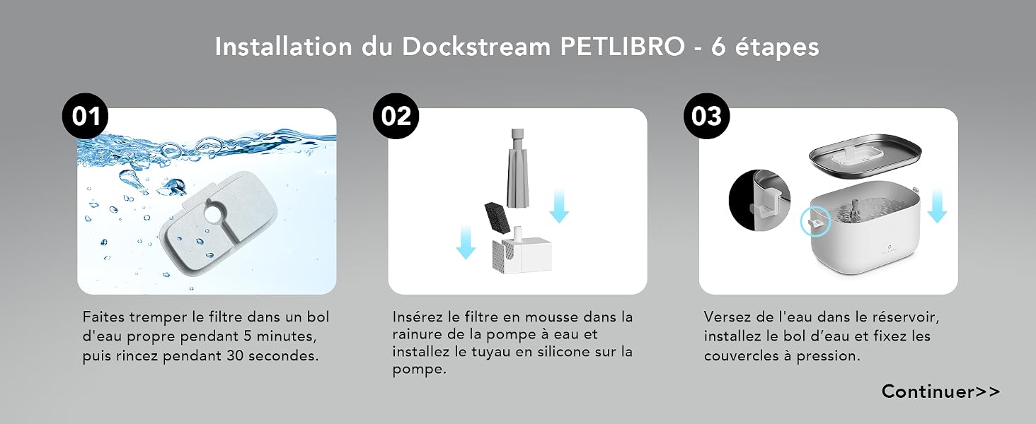 PETLIBRO fountain in water chat