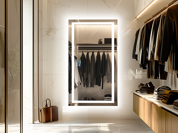 specchio Bagno con Luce Specchio Bagno LED con Bluetooth 3 Temperature Colore Dimmerabile 