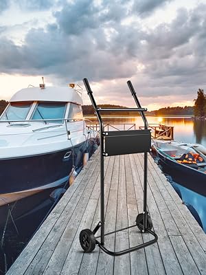 VEVOR Chariot Pour Moteur Hors-Bord Chariot De Transport Moteur De Bateau 59 Kg 14 Chariot pour Moteur de Bateau