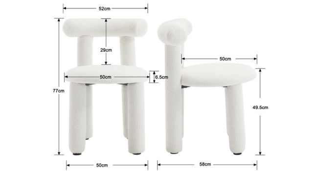 wahson chaise de salle a manger