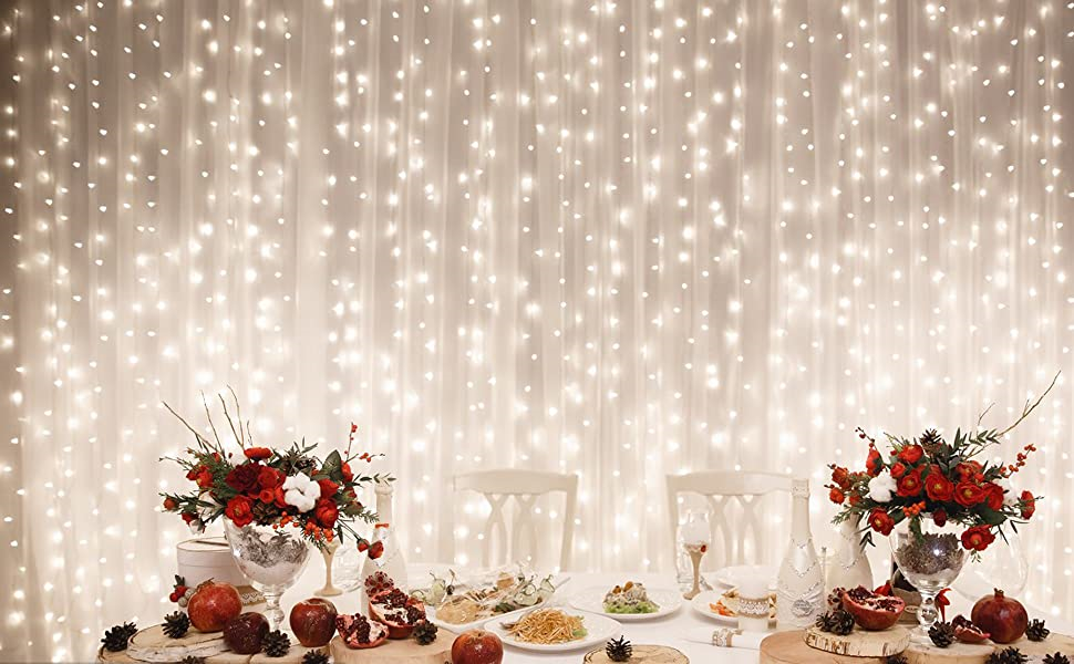 Tenda per decorazioni matrimonio natale: sfondo finestra bianco casa compleanno fotografico addobbi