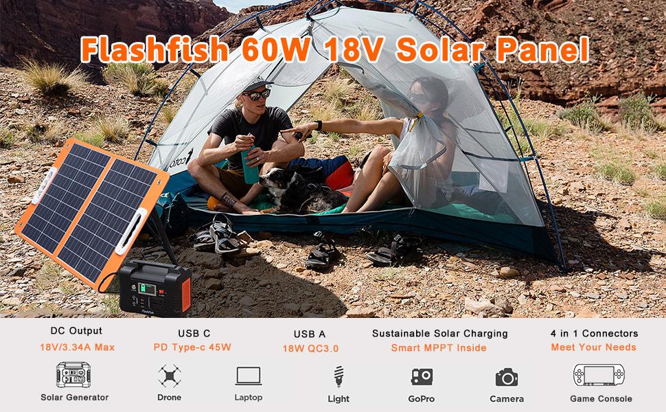 60W solar panel