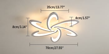 plafoniera led dimmerabile
