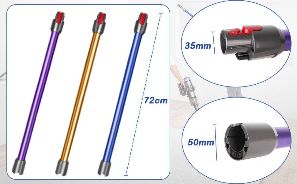 baguette d'extension pour Dyson V7 V8 V10 V11 V15