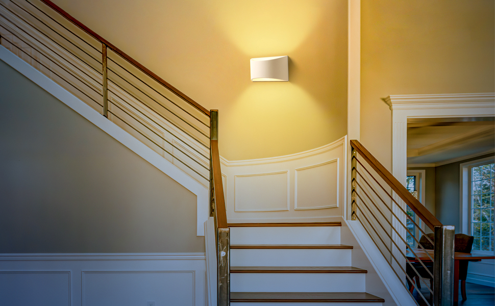 TLGREEN LED gewölbte Gipswandleuchte