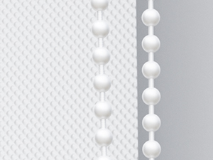 Quatre échantillons ou échantillons de tissus affichés en position horizontale. Les matériaux semblent inclure différentes textures et tissages dans des couleurs blanc/neutre clair, montrant des variations de maille, de tissu tissé et de tissu texturé à des fins de comparaison.