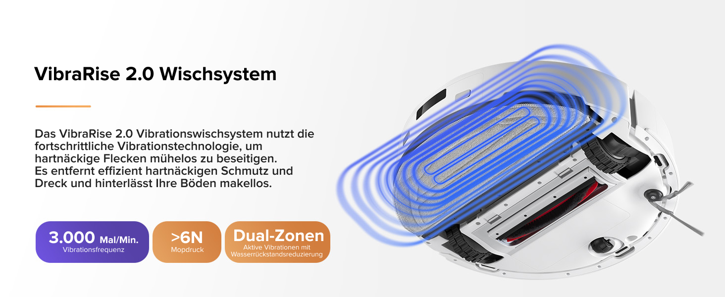 VibraRise 2.0 Wischsystem