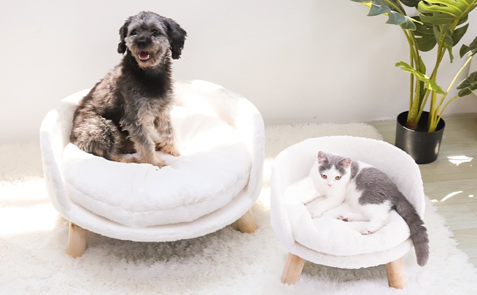 Katzenbett Hundebett Hängematten-Bett freistehend Katzenbett Haustierbedarf Wäsche abnehmbar