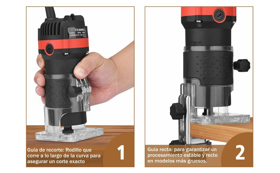 router madera