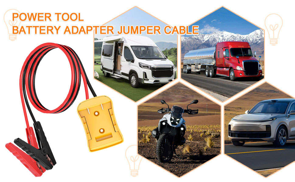 Battery Jumper Starterfor Mid-Size Cars Light Trucks Car