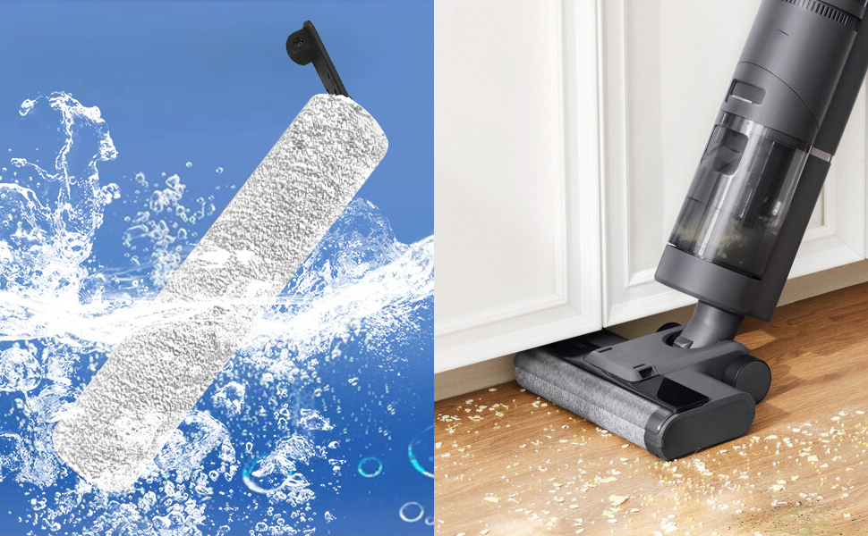 Fixbetter Spazzola di ricambio e filtro HEPA per aspirapolvere Dreame H12, H12 Core