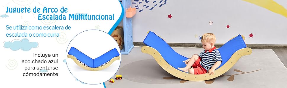  3 en 1 Escalada Plegable para Niños