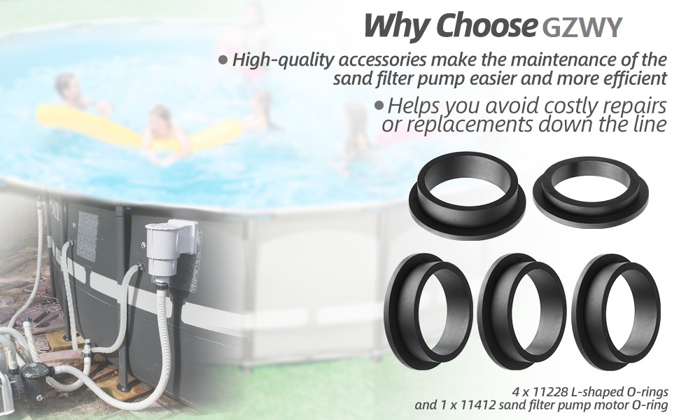 Joints toriques de rechange pour piscine Intex