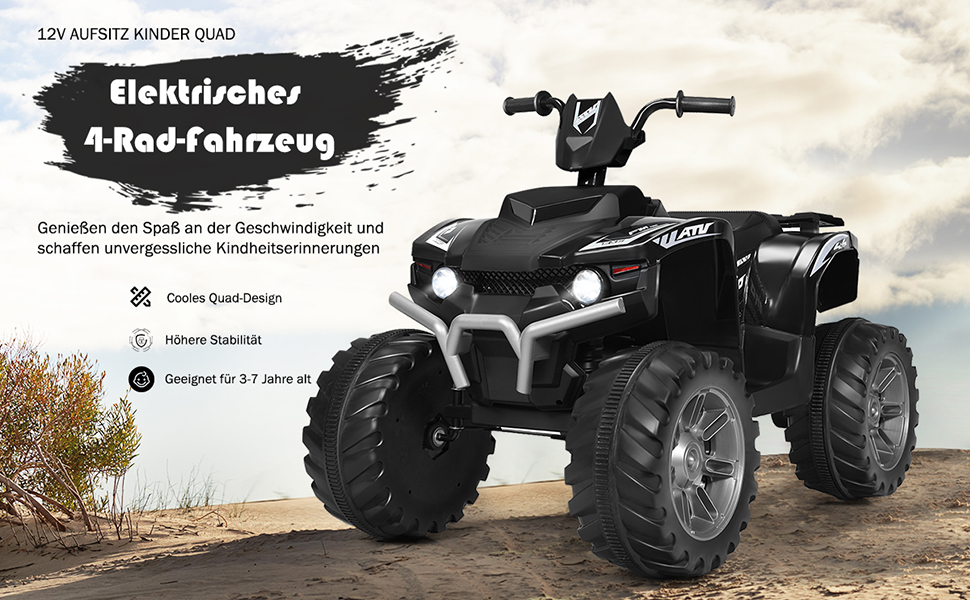 12V Elektro Kinderquad Mini Elektroquad Kinder Quad Kindermotorrad Kinderauto Elektroauto