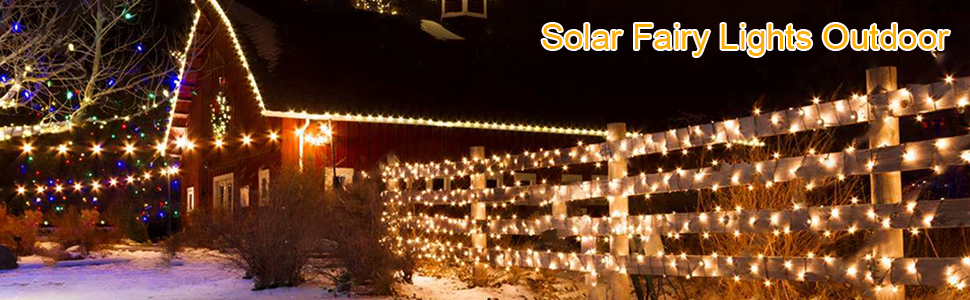 Solar Lichterkette Außen