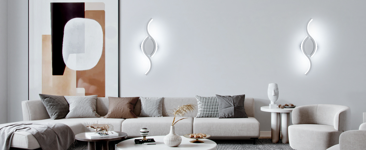 Lampada da parete interna moderna
