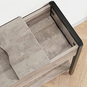 rangement de chevet