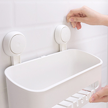 ilikable Etagère de Douche Ventouse Serviteur de Douche sans Perçage