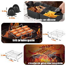 Dampfgrillteile aus Edelstahl