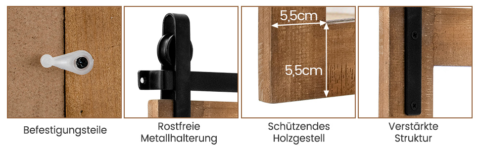 Unbrechbarer Hängespiegel