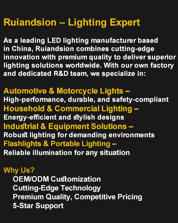 Ruiandsion Motorcycle Headlight Bulbs 