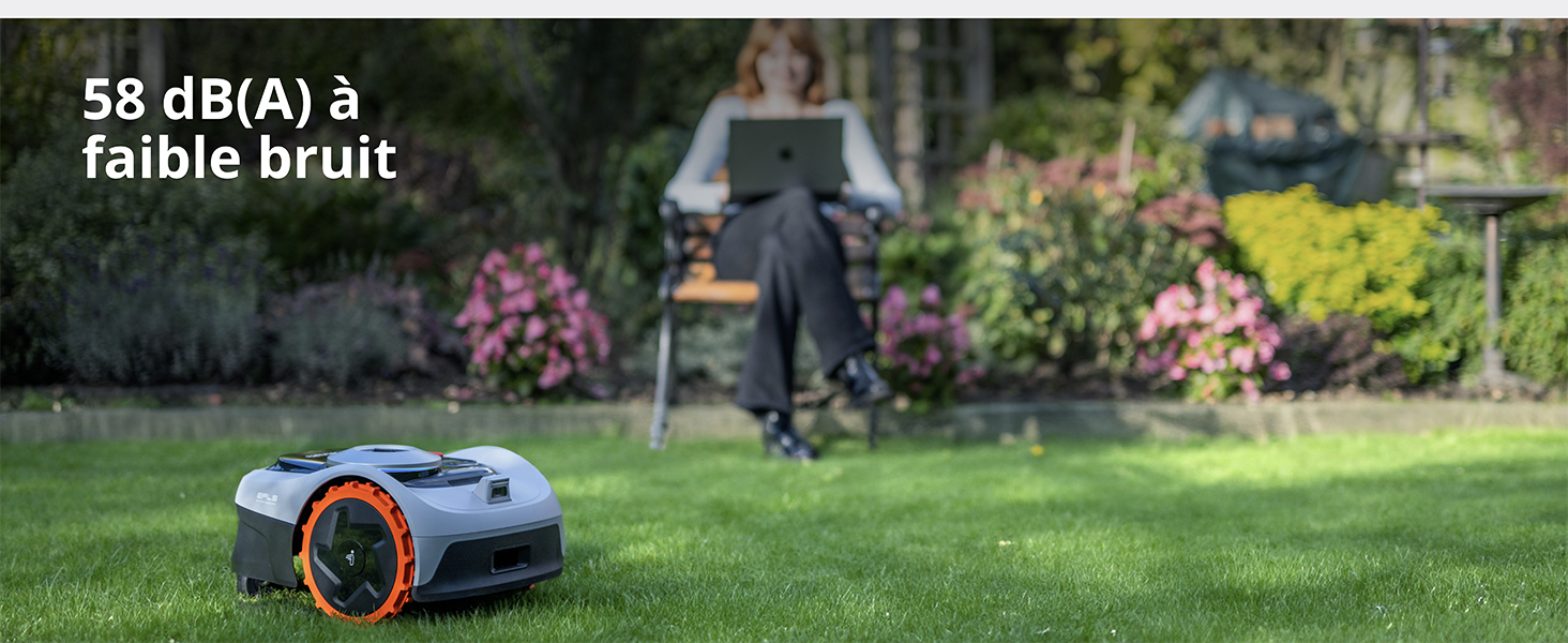 Navimow i robot tondeuse sans fil périphérique a gazon automatique electrique jardin intelligent