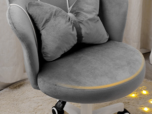Chaise Bureau, Chaise Coiffeuse, Fauteuil Coquillage, Chaise de Bureau Ergonomique, Chaise Pivotante