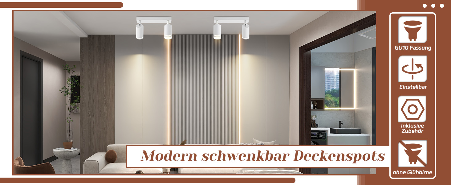 modern deckenstrahler