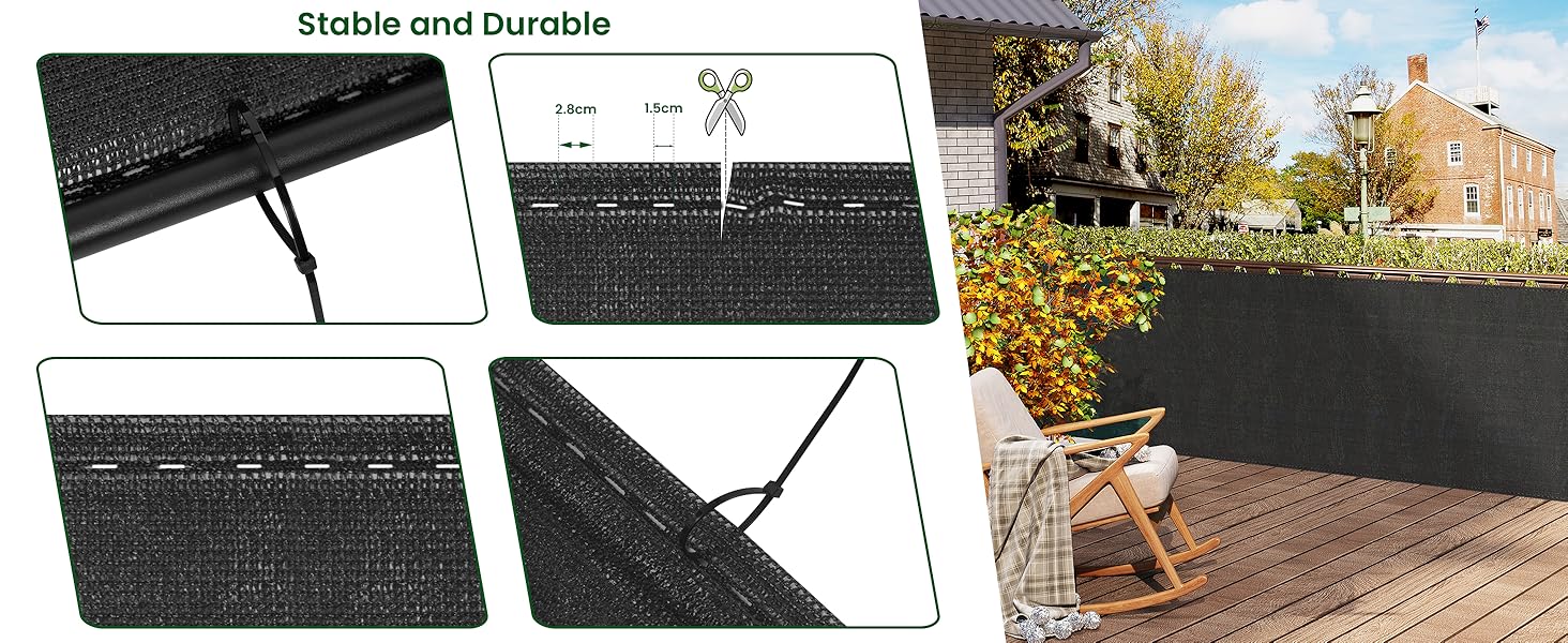 tela ocultacion para vallas de jardin