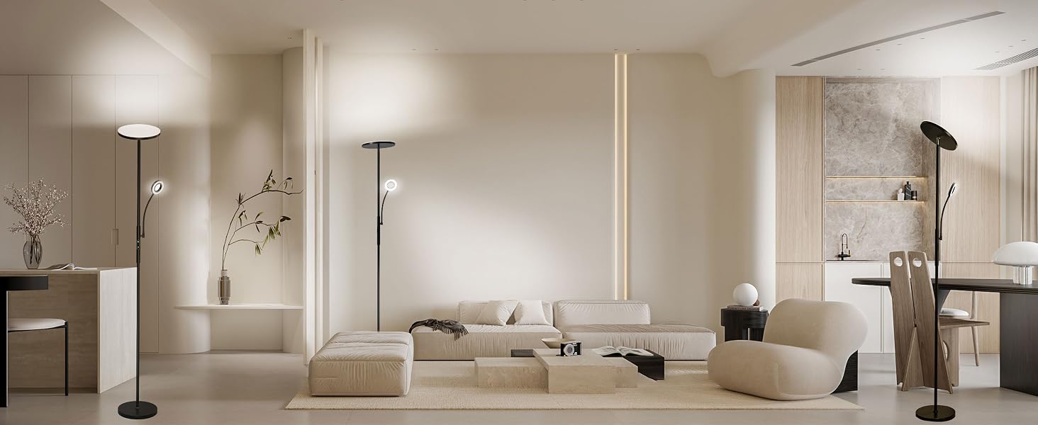 Modlicht 35W Deckenfluter LED Dimmbar 