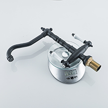 Robinet cuisine noir antique