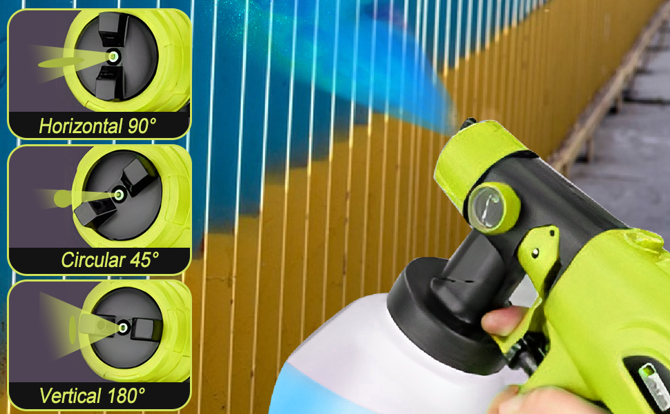 spray angle