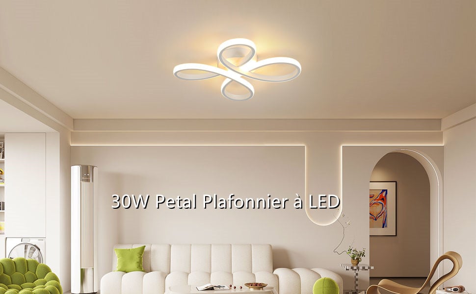 plafonnier moderne led