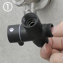 Acier Inoxydable Kit Douchette Toilette